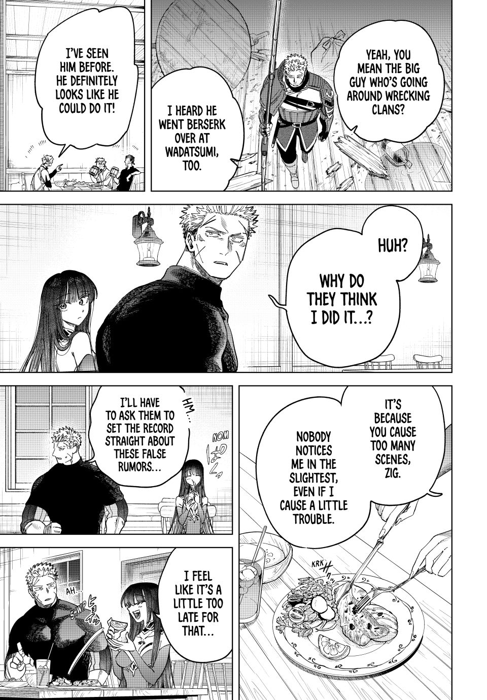 The Witch and the Mercenary Chapter 49 page 5 - Chapter 49: After the Massacre