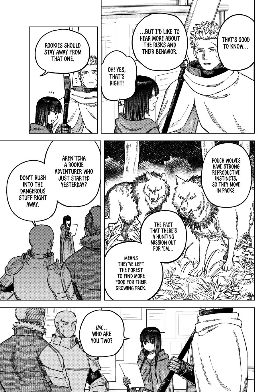 The Witch and the Mercenary Chapter 5 page 13 - Chapter 5