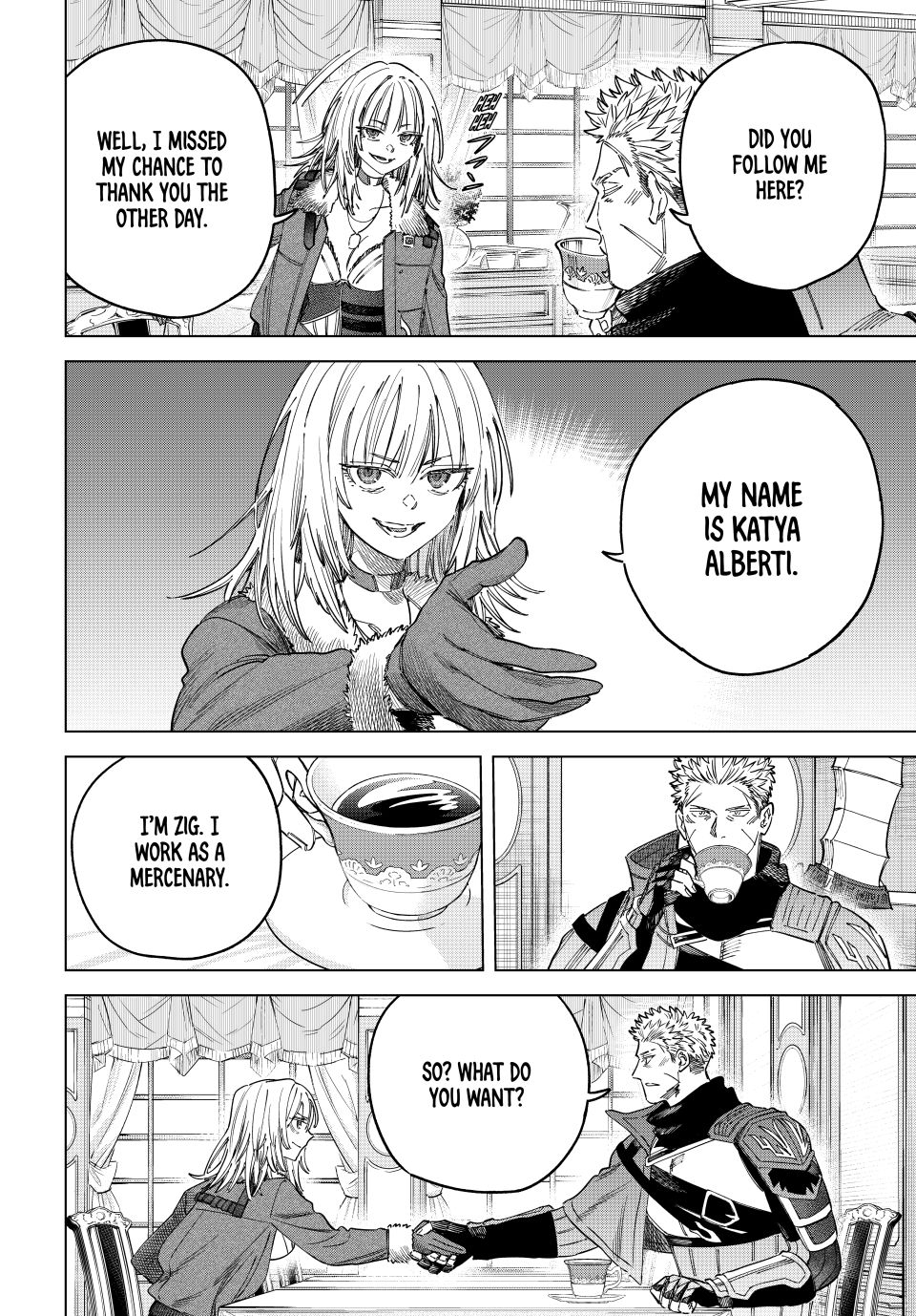 The Witch and the Mercenary Chapter 52 page 2 - Chapter 52: A Job from the Mafia