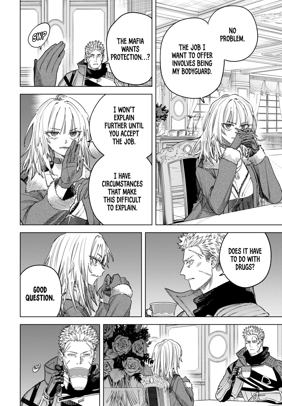 The Witch and the Mercenary Chapter 52 page 4 - Chapter 52: A Job from the Mafia