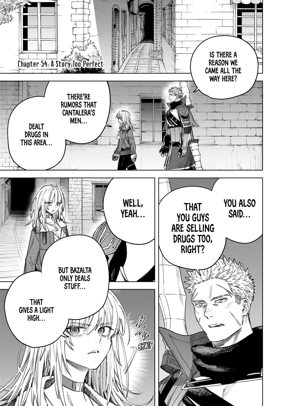 The Witch and the Mercenary Chapter 54 page 1 - Chapter 54: A Story Too Perfect