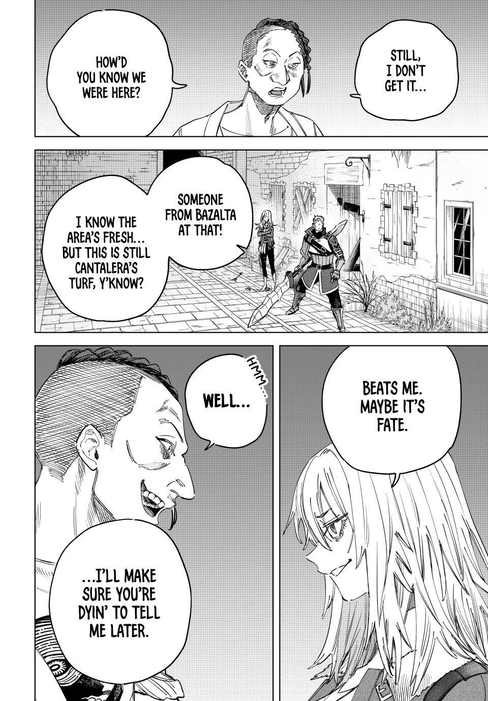The Witch and the Mercenary Chapter 54 page 10 - Chapter 54: A Story Too Perfect