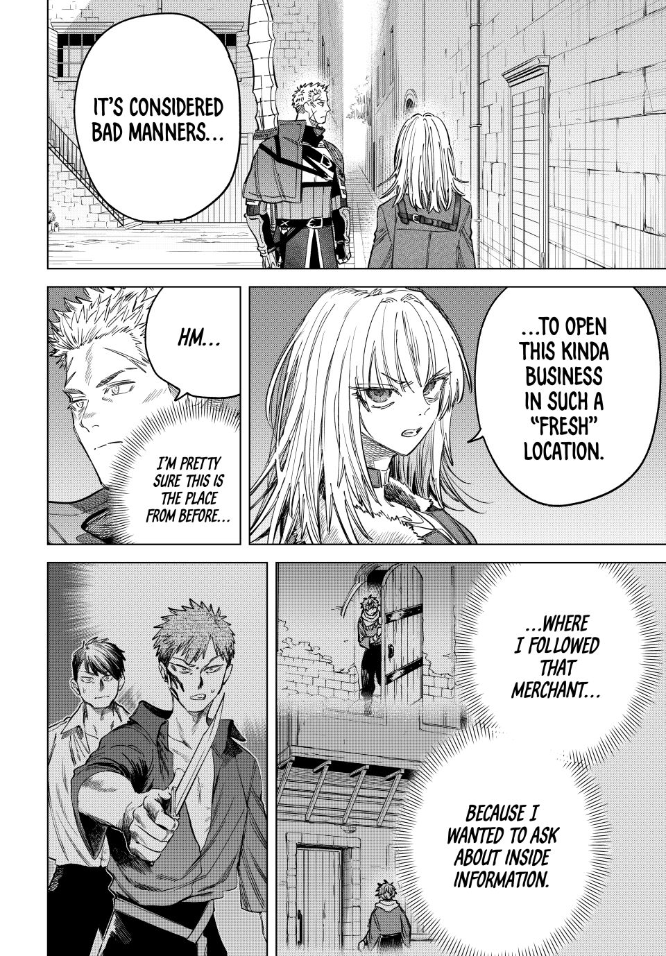 The Witch and the Mercenary Chapter 54 page 2 - Chapter 54: A Story Too Perfect