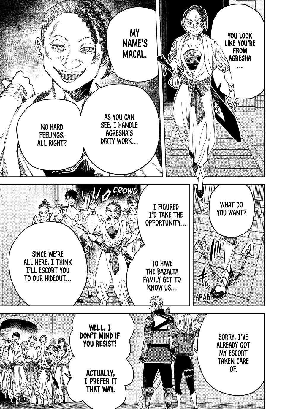 The Witch and the Mercenary Chapter 54 page 9 - Chapter 54: A Story Too Perfect