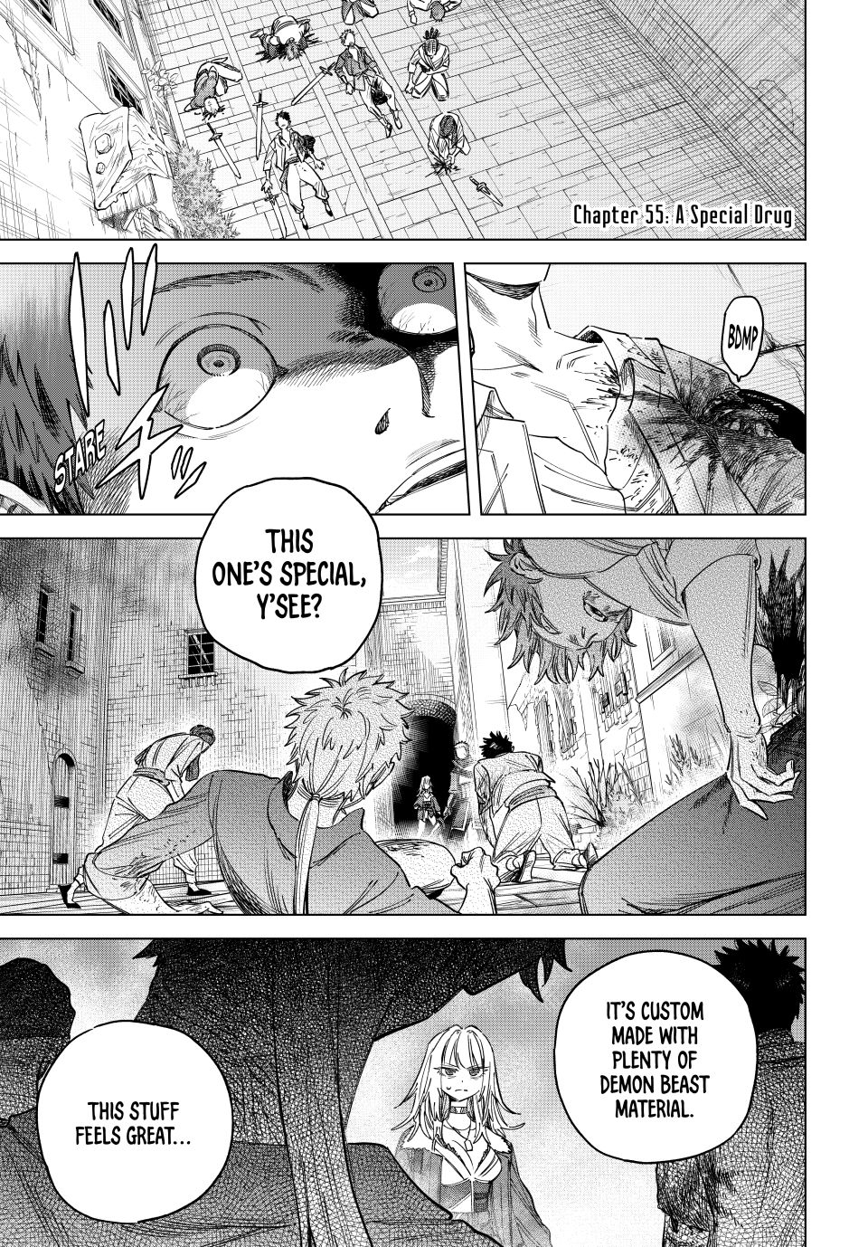 The Witch and the Mercenary Chapter 55 page 1 - Chapter 55: A Special Drug