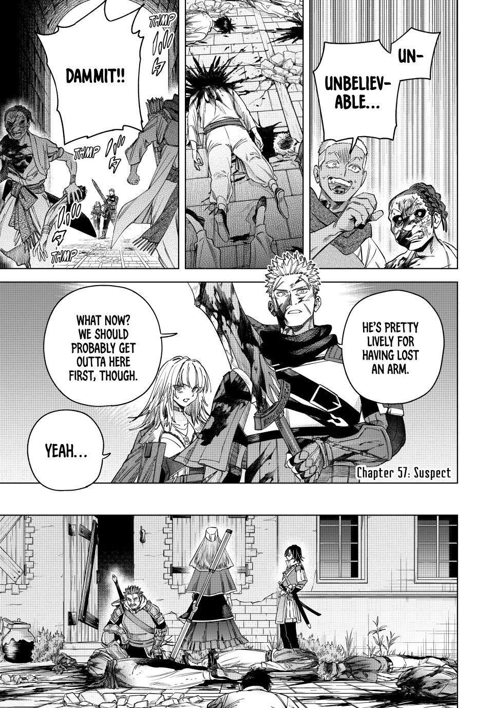 The Witch and the Mercenary Chapter 57 page 1 - Chapter 57: Suspect