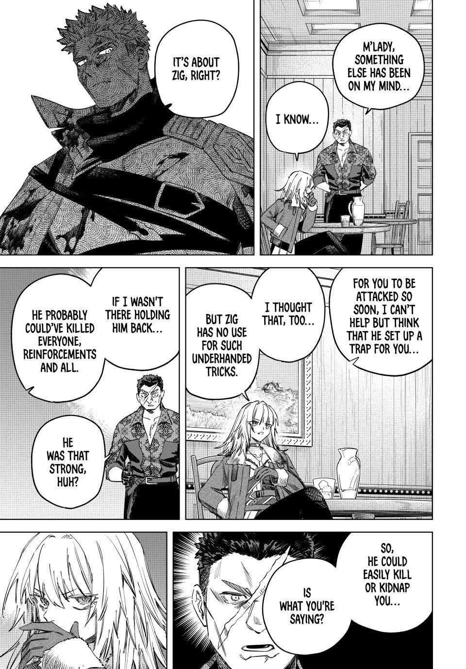 The Witch and the Mercenary Chapter 57 page 11 - Chapter 57: Suspect