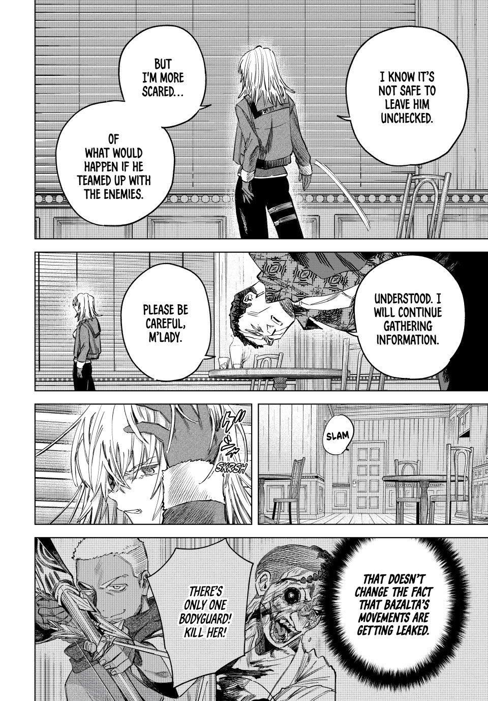 The Witch and the Mercenary Chapter 57 page 12 - Chapter 57: Suspect