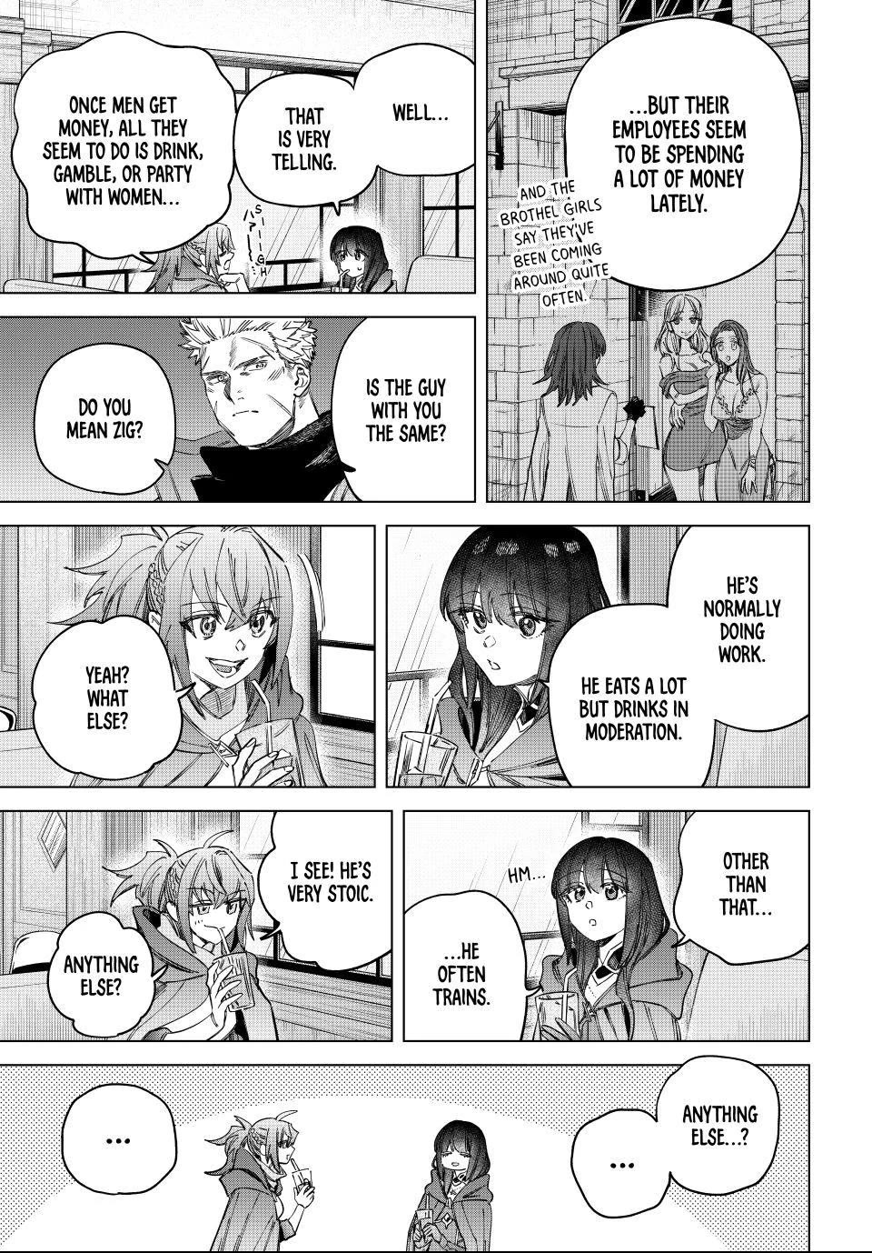 The Witch and the Mercenary Chapter 58 page 11 - Chapter 58: Girls’ Get-Together