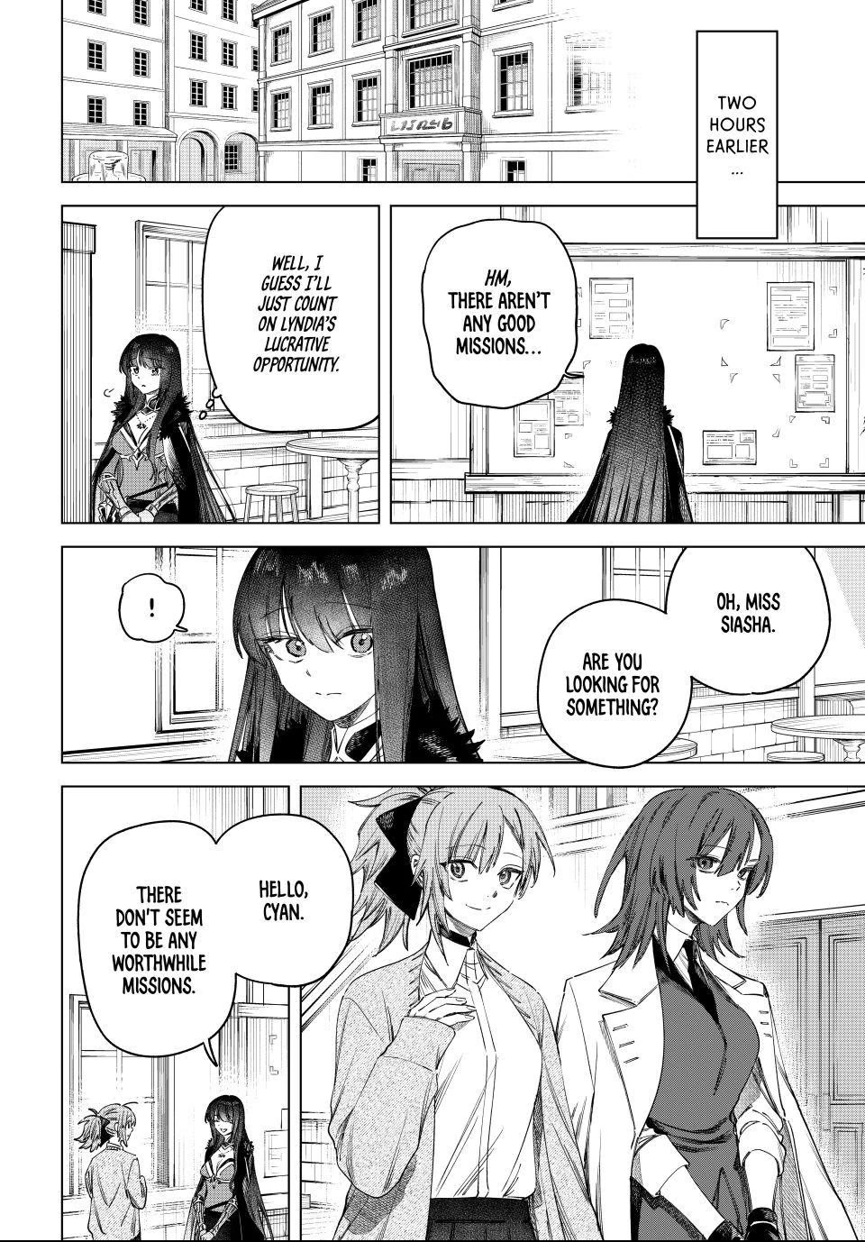 The Witch and the Mercenary Chapter 58 page 2 - Chapter 58: Girls’ Get-Together