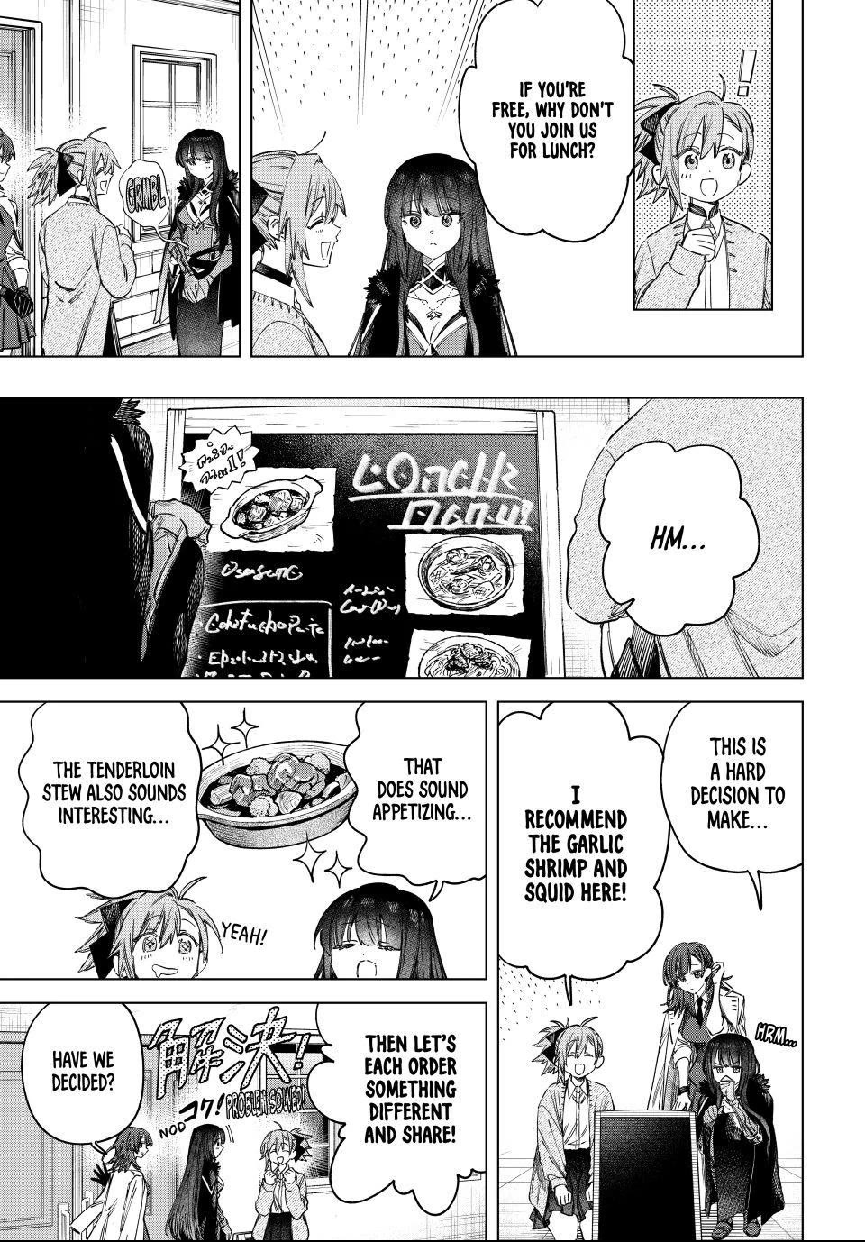 The Witch and the Mercenary Chapter 58 page 3 - Chapter 58: Girls’ Get-Together