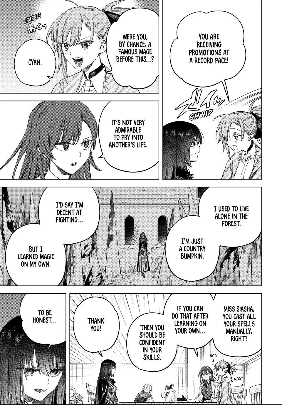 The Witch and the Mercenary Chapter 58 page 5 - Chapter 58: Girls’ Get-Together