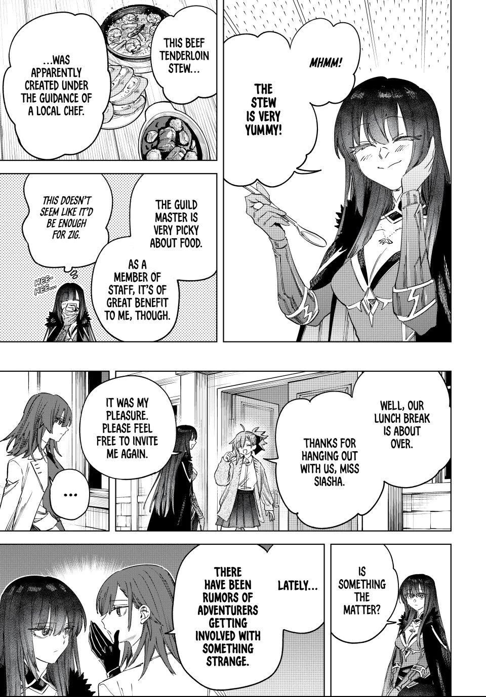 The Witch and the Mercenary Chapter 58 page 9 - Chapter 58: Girls’ Get-Together