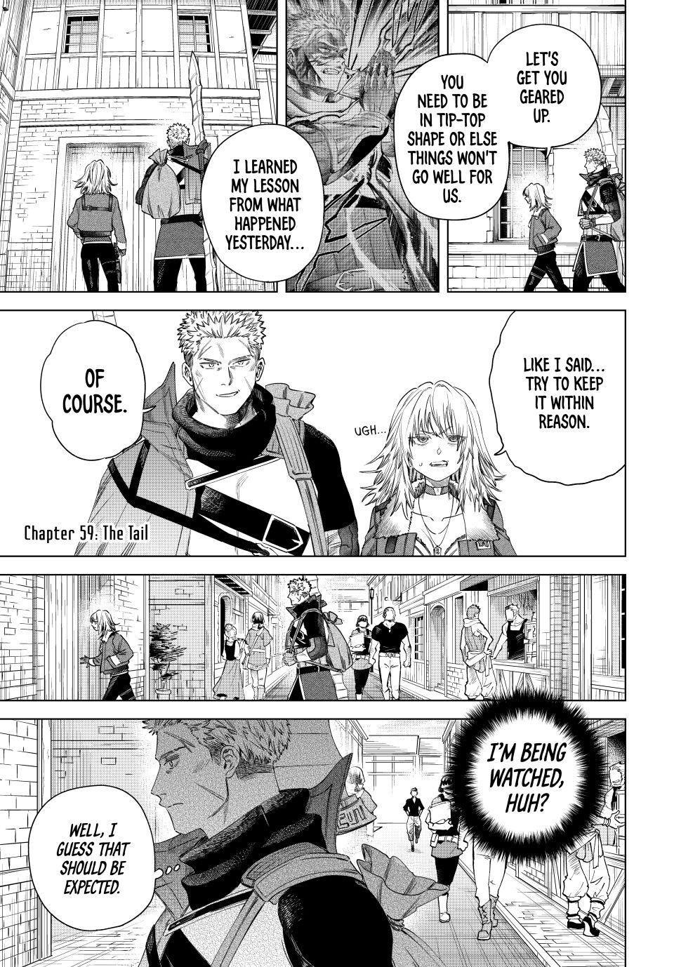 The Witch and the Mercenary Chapter 59 page 1 - Chapter 59