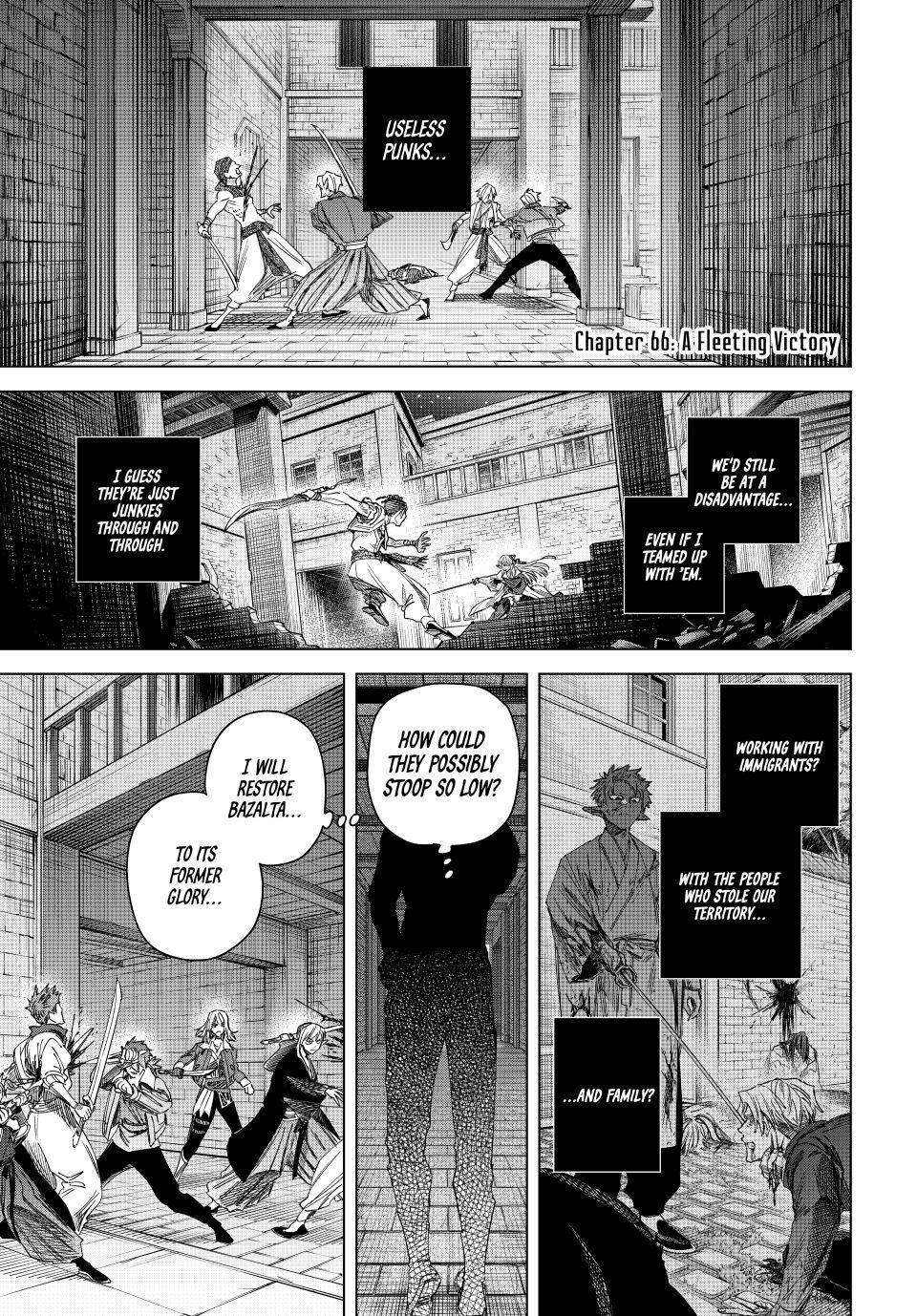 The Witch and the Mercenary Chapter 66 page 1 - Chapter 66