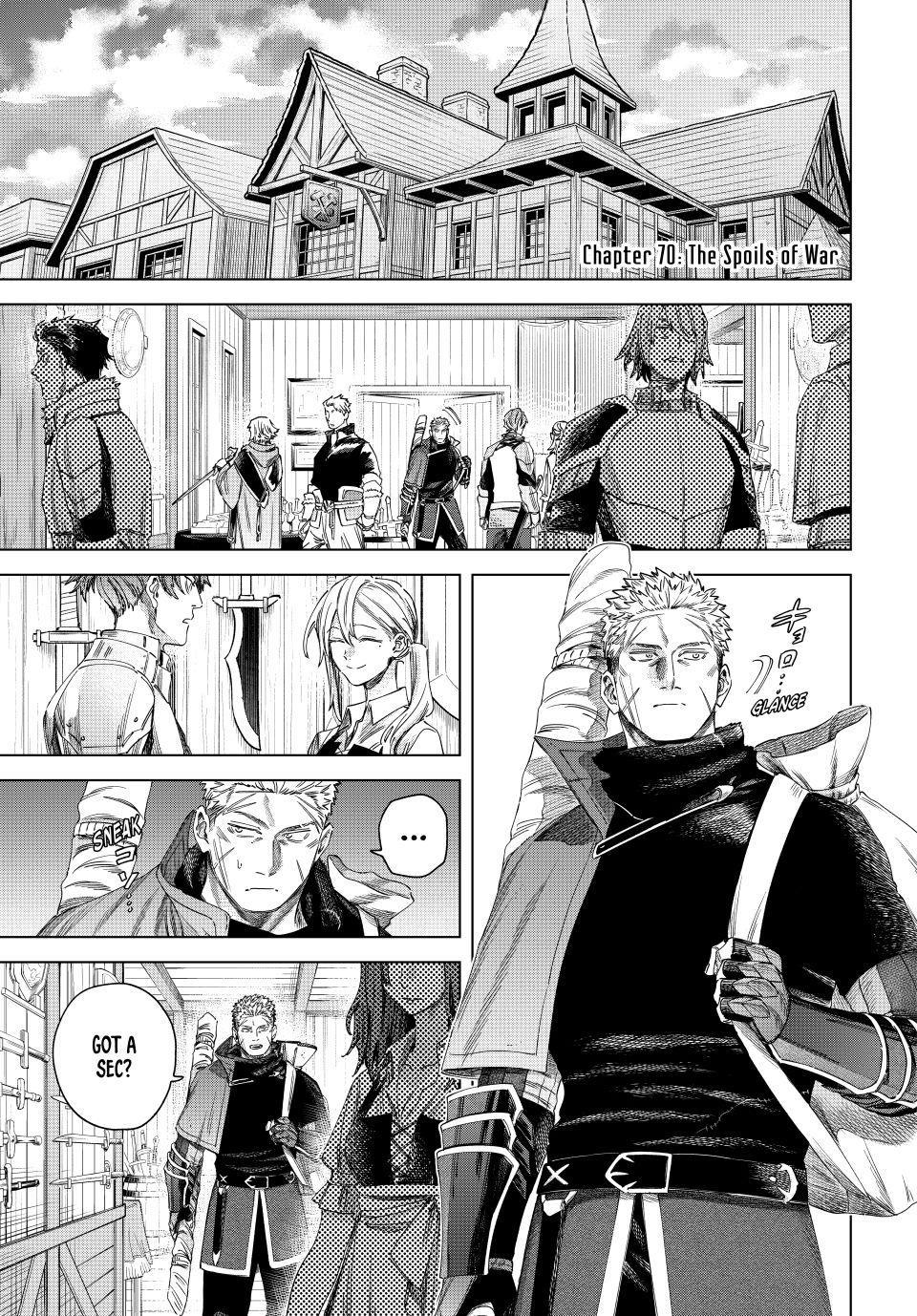 The Witch and the Mercenary Chapter 70 page 1 - Chapter 70
