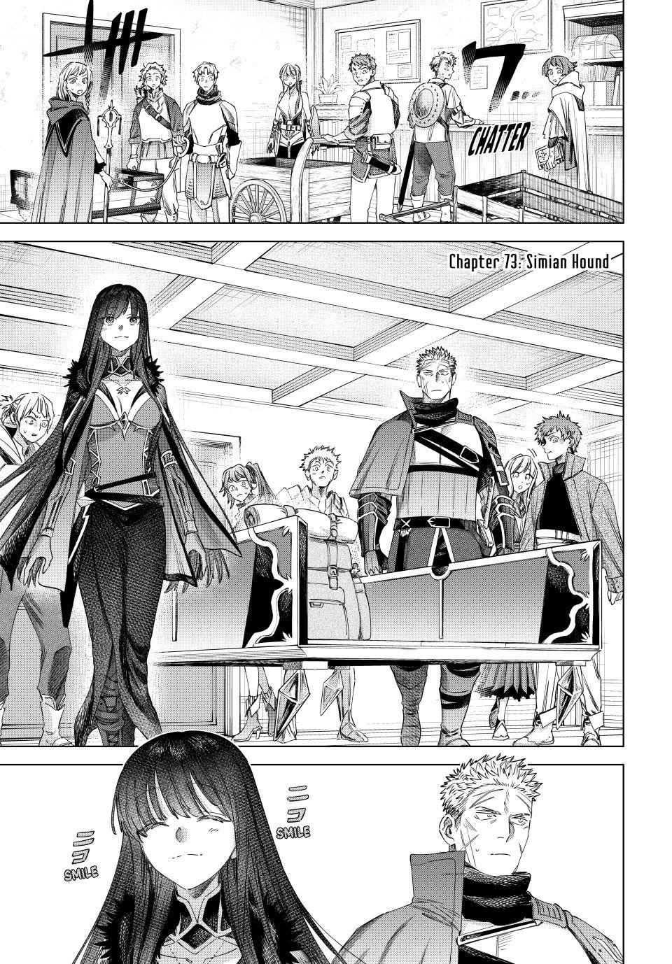 The Witch and the Mercenary Chapter 73 page 1 - Chapter 73