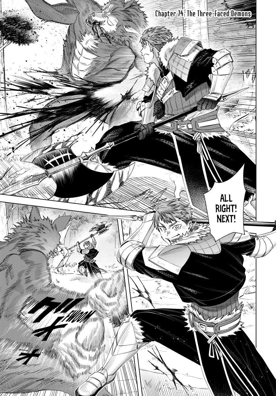 The Witch and the Mercenary Chapter 74 page 1 - Chapter 74