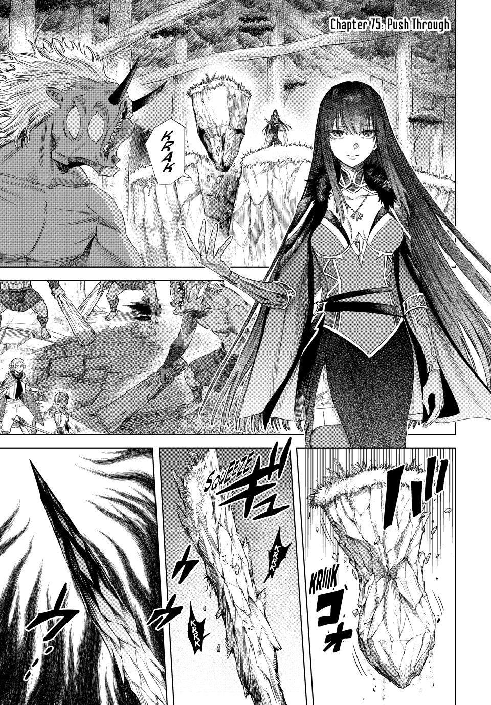 The Witch and the Mercenary Chapter 75 page 1 - Chapter 75