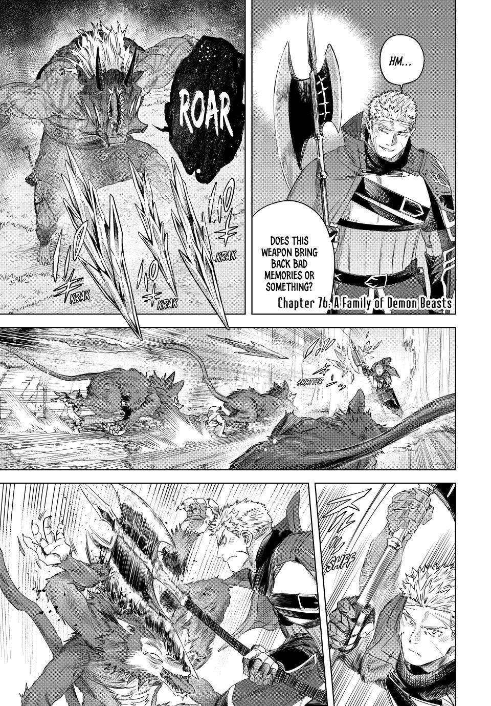 The Witch and the Mercenary Chapter 76 page 1 - Chapter 76