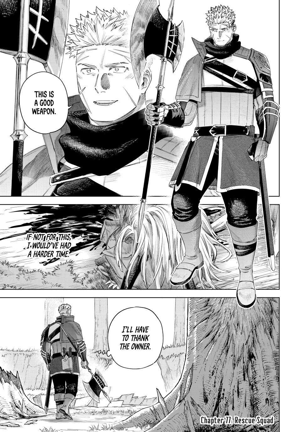 The Witch and the Mercenary Chapter 77 page 1 - Chapter 77
