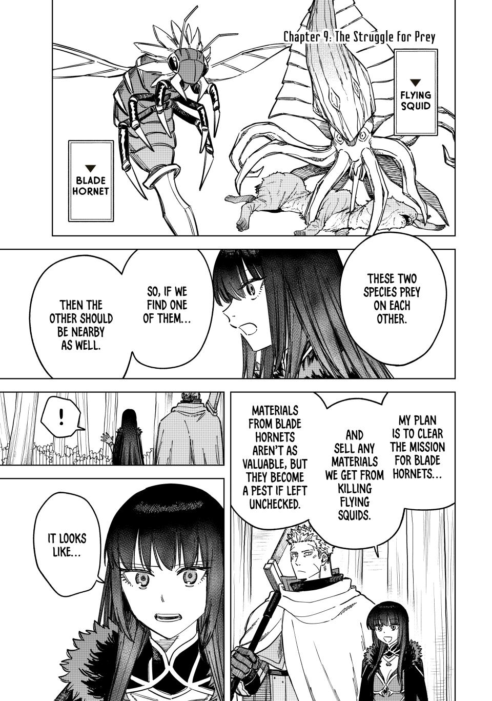 The Witch and the Mercenary Chapter 9 page 1 - Chapter 9