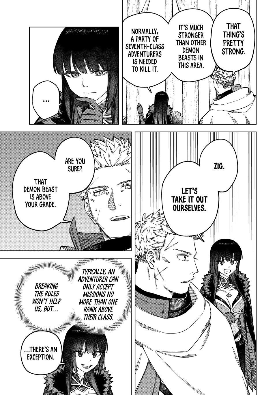 The Witch and the Mercenary Chapter 9 page 17 - Chapter 9