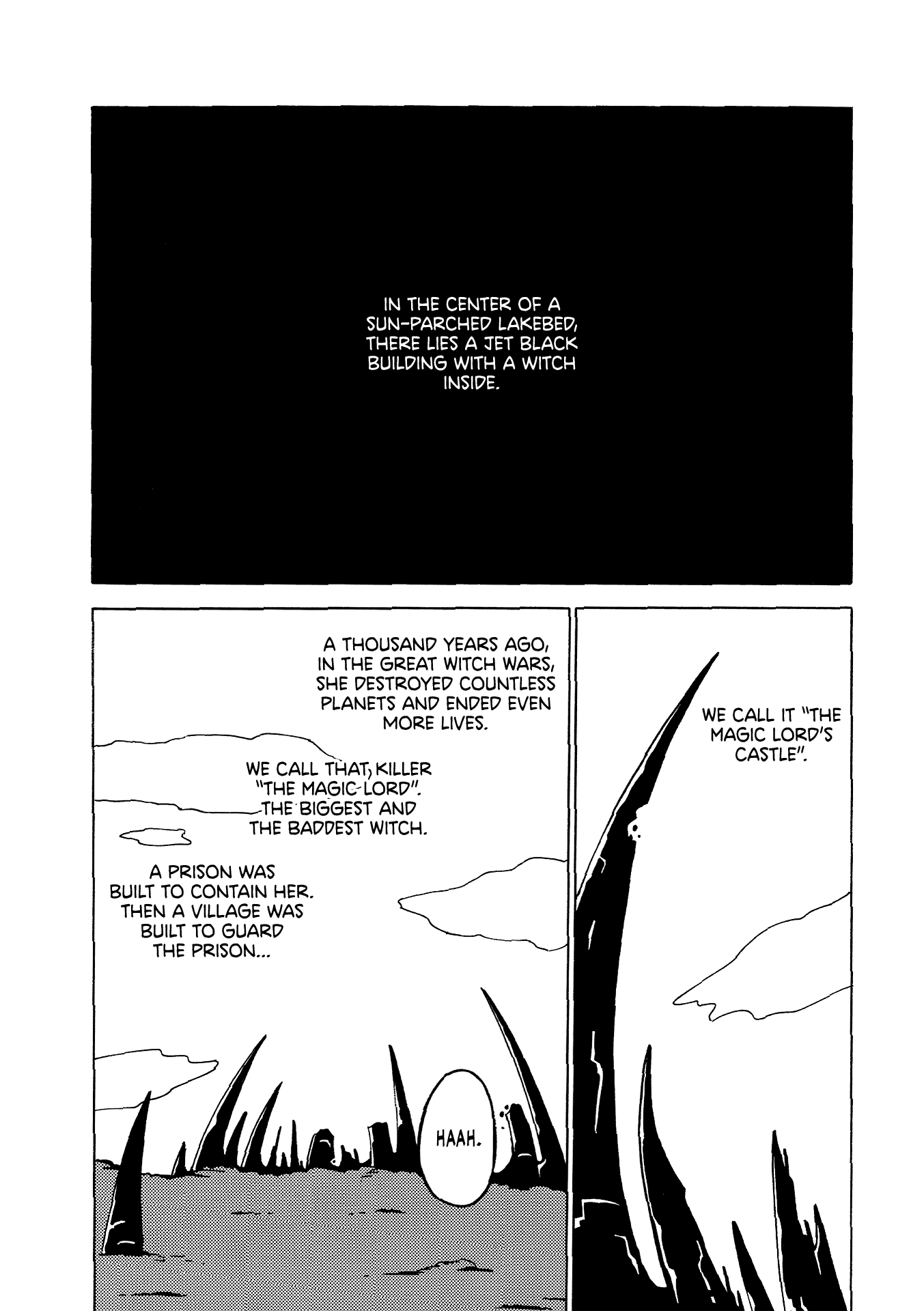 The Witch at the End of the World Chapter 1 page 3 - Chapter 1: The Magic Lord's Castle