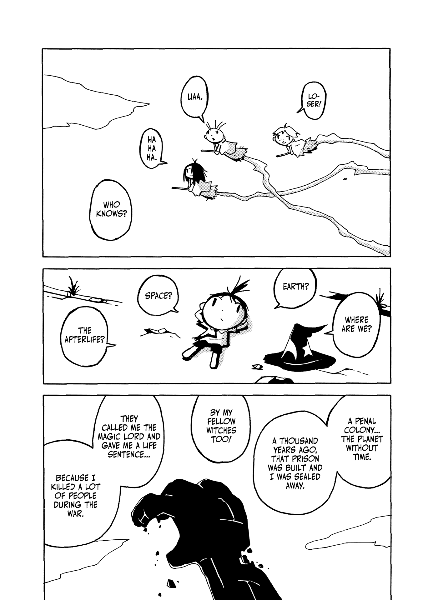 The Witch at the End of the World Chapter 5 page 24 - Chapter 5: Two Thousand Light-Years Away