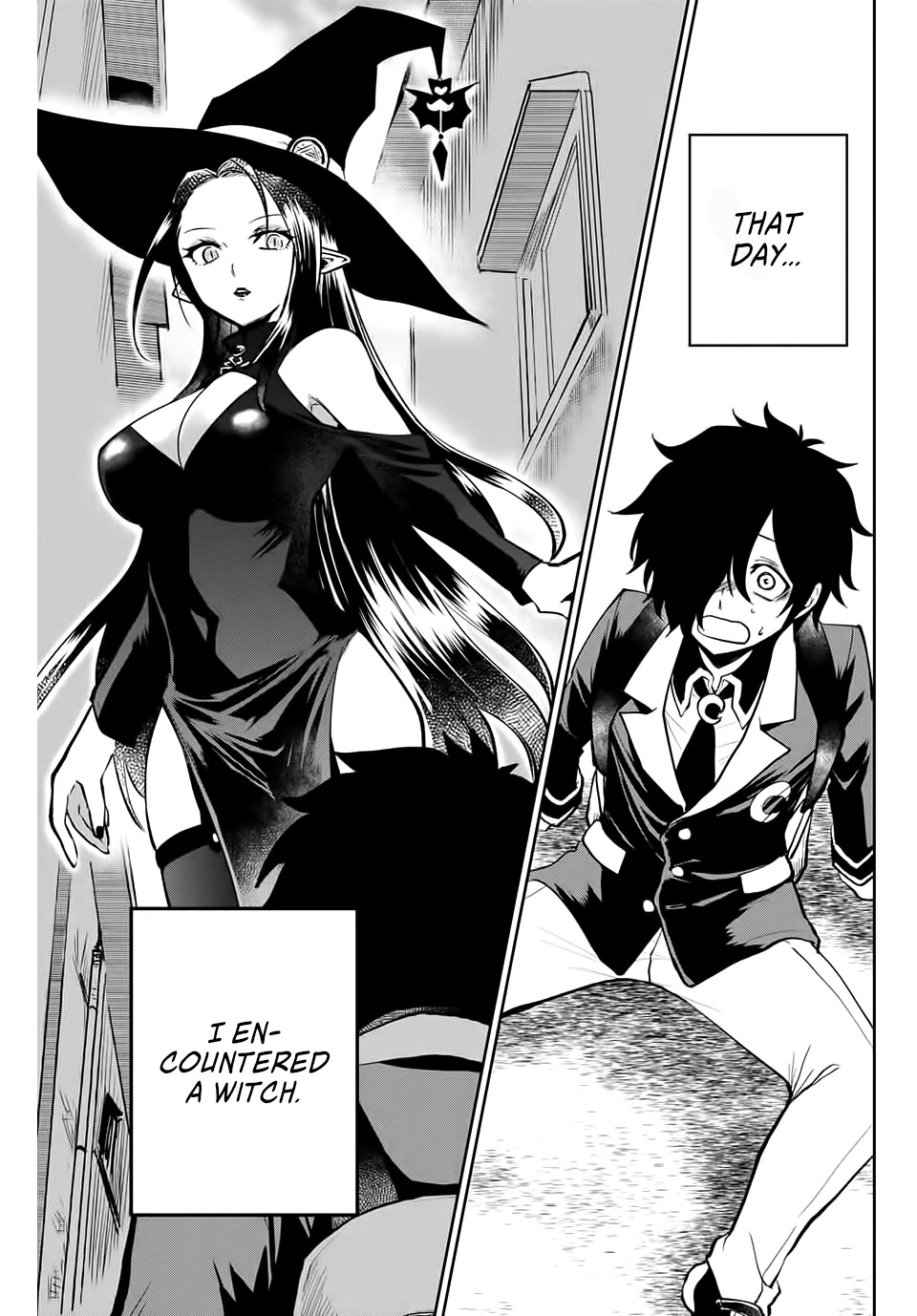 The Witch Controls Her Age and Magic With a Kiss Chapter 1 page 2 - Chapter 1