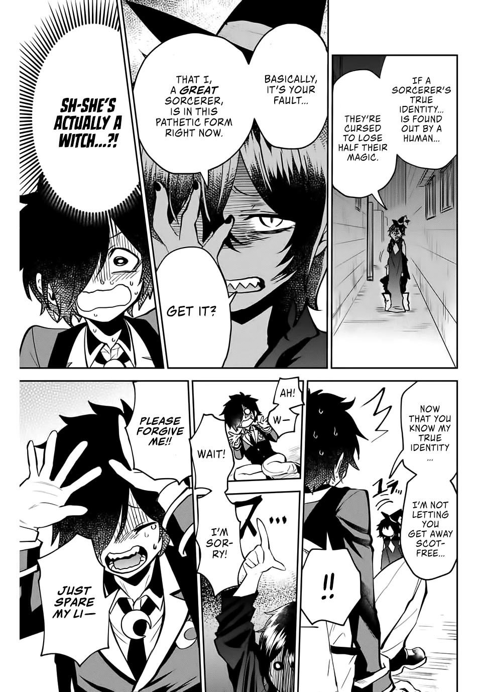 The Witch Controls Her Age and Magic With a Kiss Chapter 1 page 20 - Chapter 1