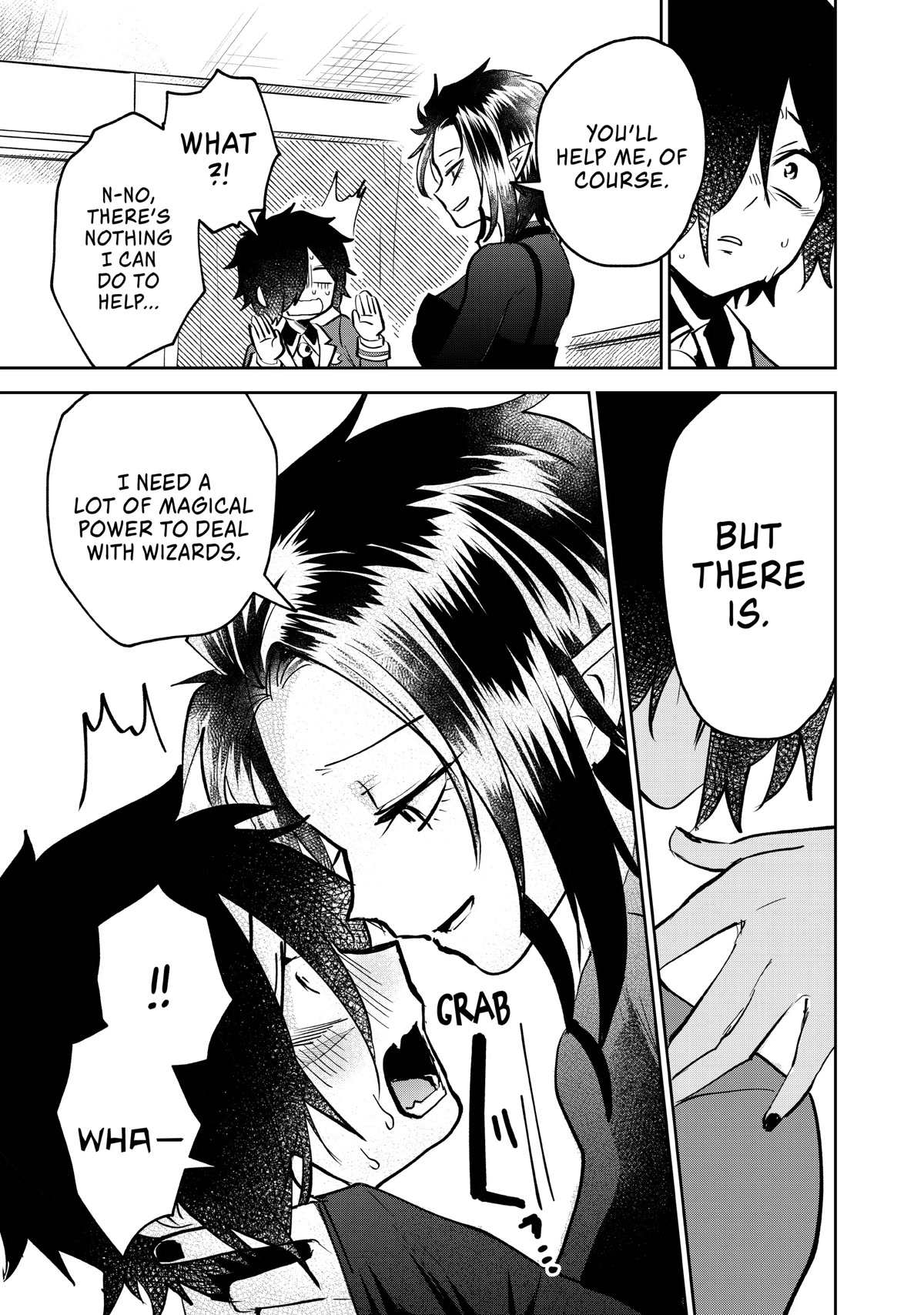 The Witch Controls Her Age and Magic With a Kiss Chapter 10 page 11 - Chapter 10