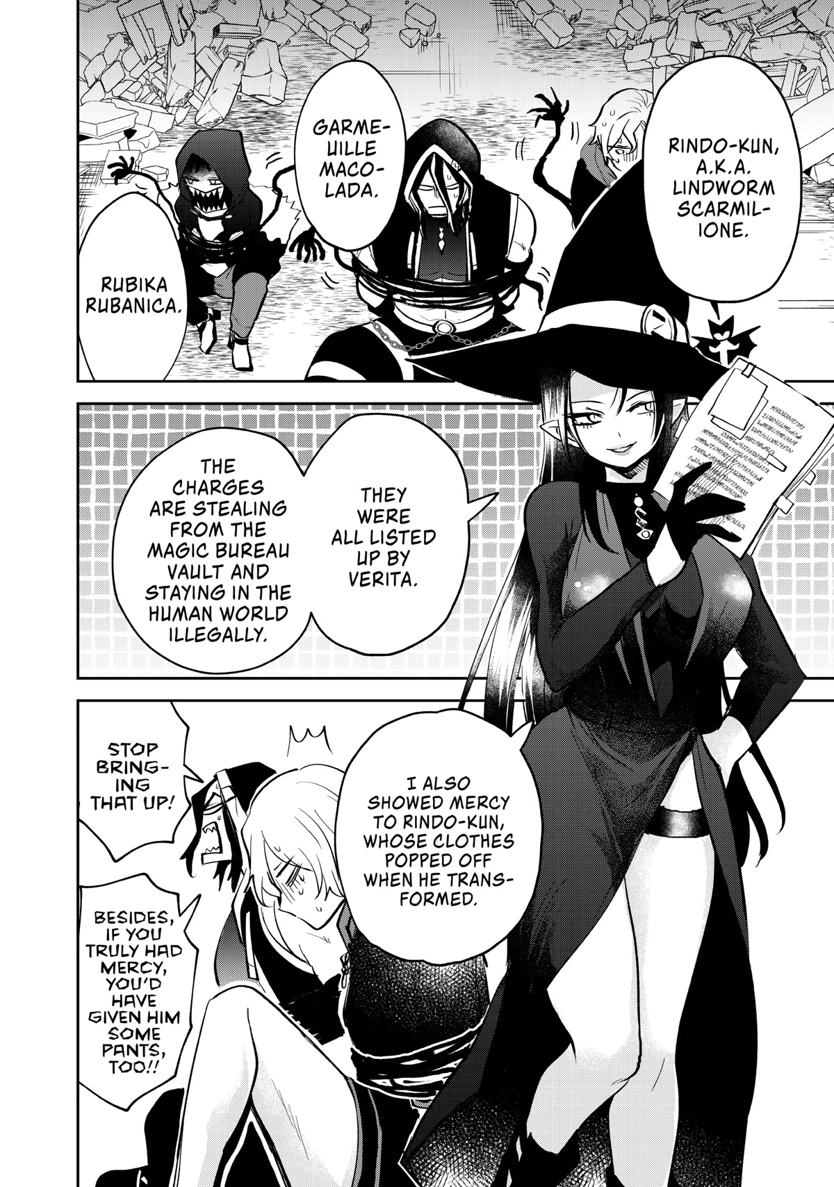 The Witch Controls Her Age and Magic With a Kiss Chapter 12 page 12 - Chapter 12