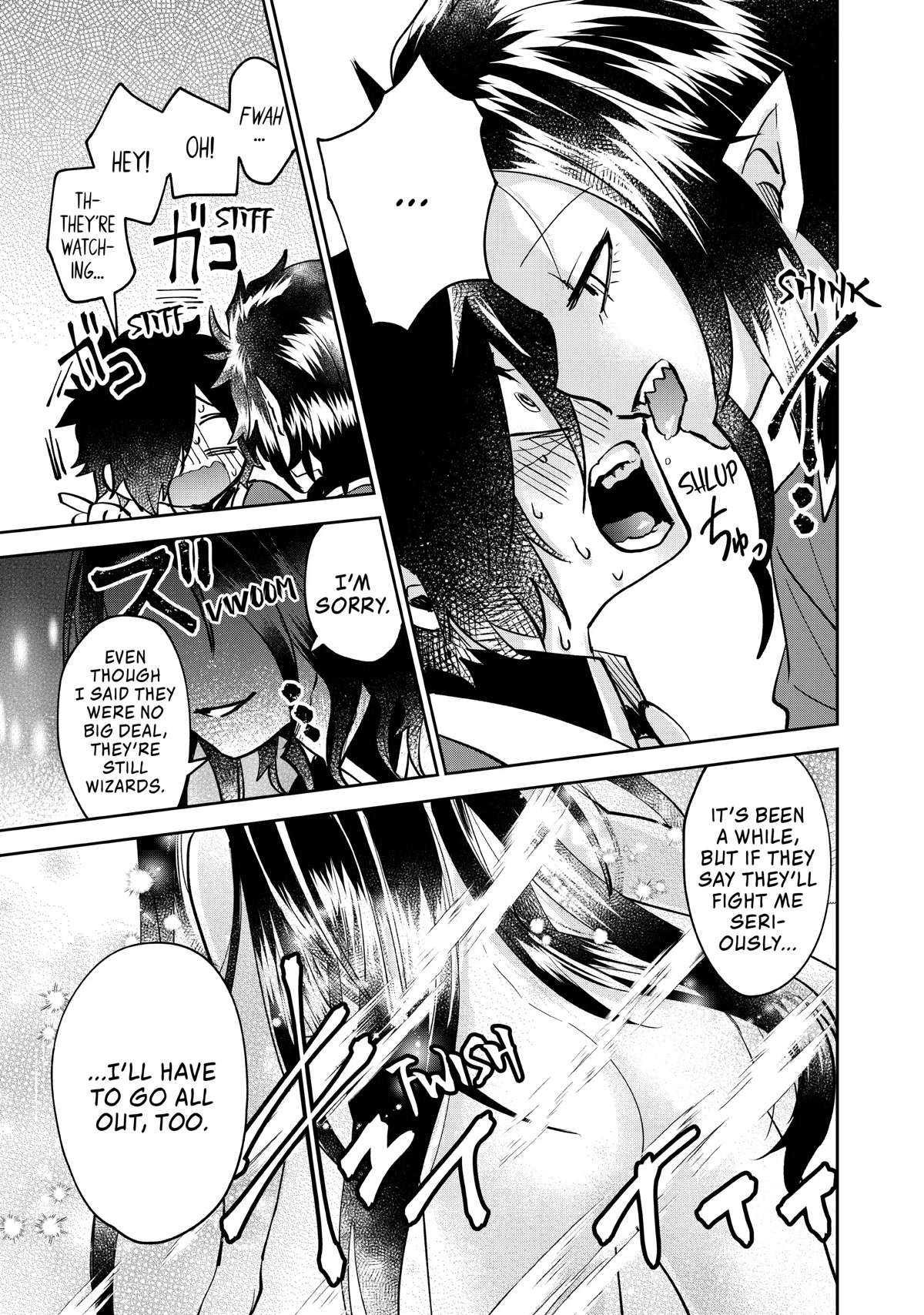 The Witch Controls Her Age and Magic With a Kiss Chapter 12 page 7 - Chapter 12