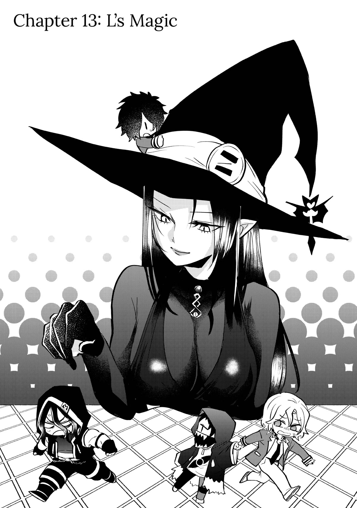 The Witch Controls Her Age and Magic With a Kiss Chapter 13 page 1 - Chapter 13
