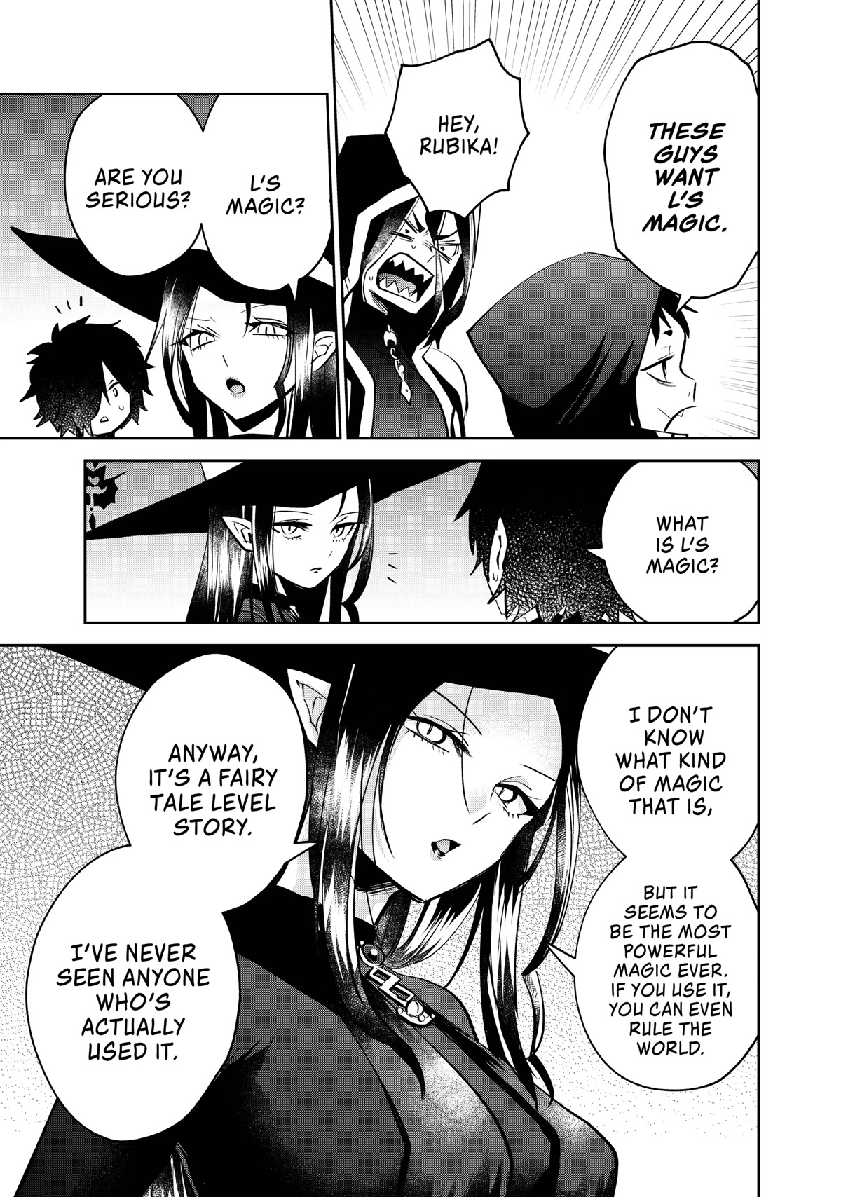 The Witch Controls Her Age and Magic With a Kiss Chapter 13 page 3 - Chapter 13