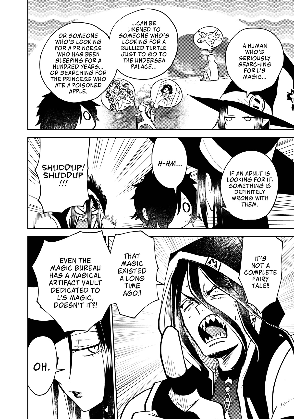 The Witch Controls Her Age and Magic With a Kiss Chapter 13 page 4 - Chapter 13
