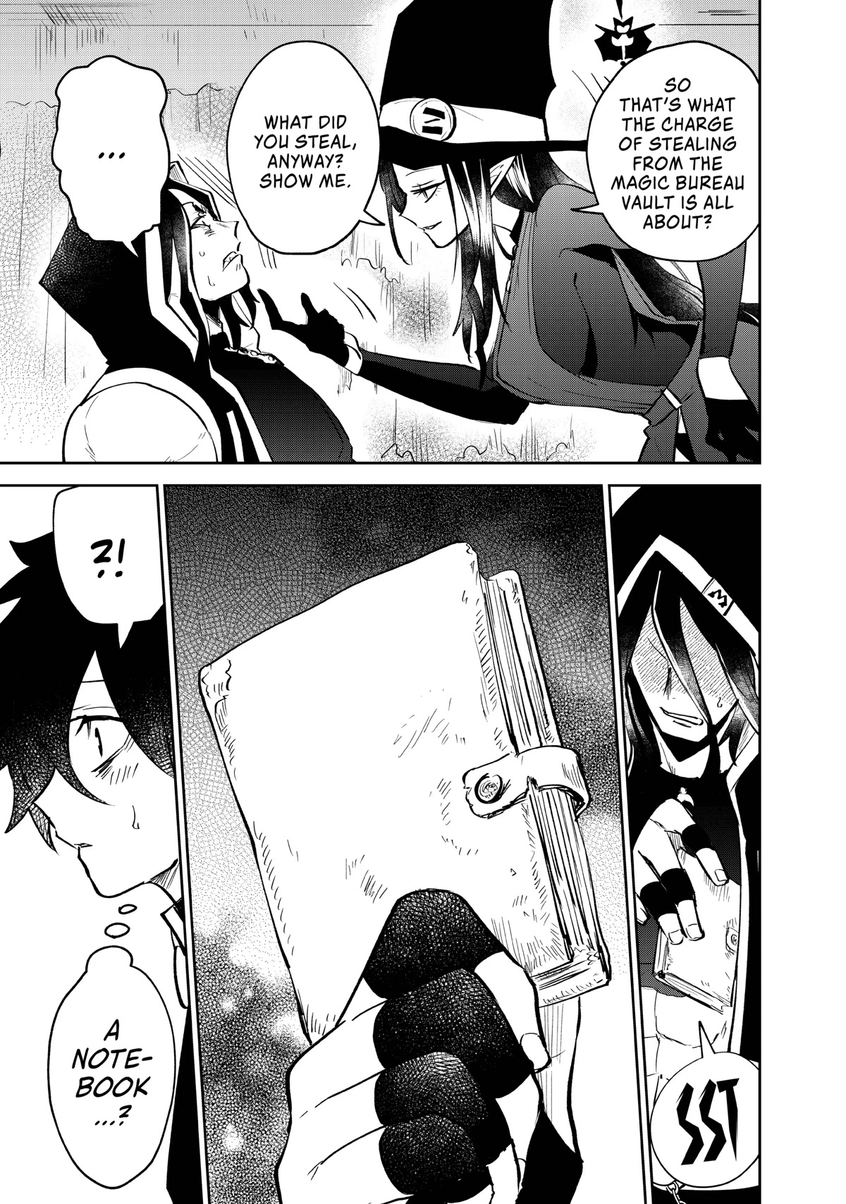 The Witch Controls Her Age and Magic With a Kiss Chapter 13 page 5 - Chapter 13