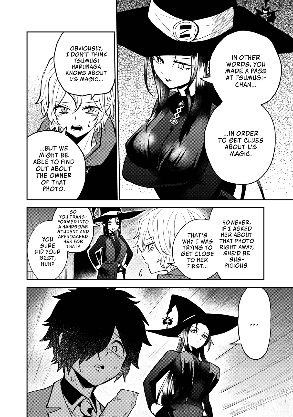 The Witch Controls Her Age and Magic With a Kiss Chapter 13 page 8 - Chapter 13