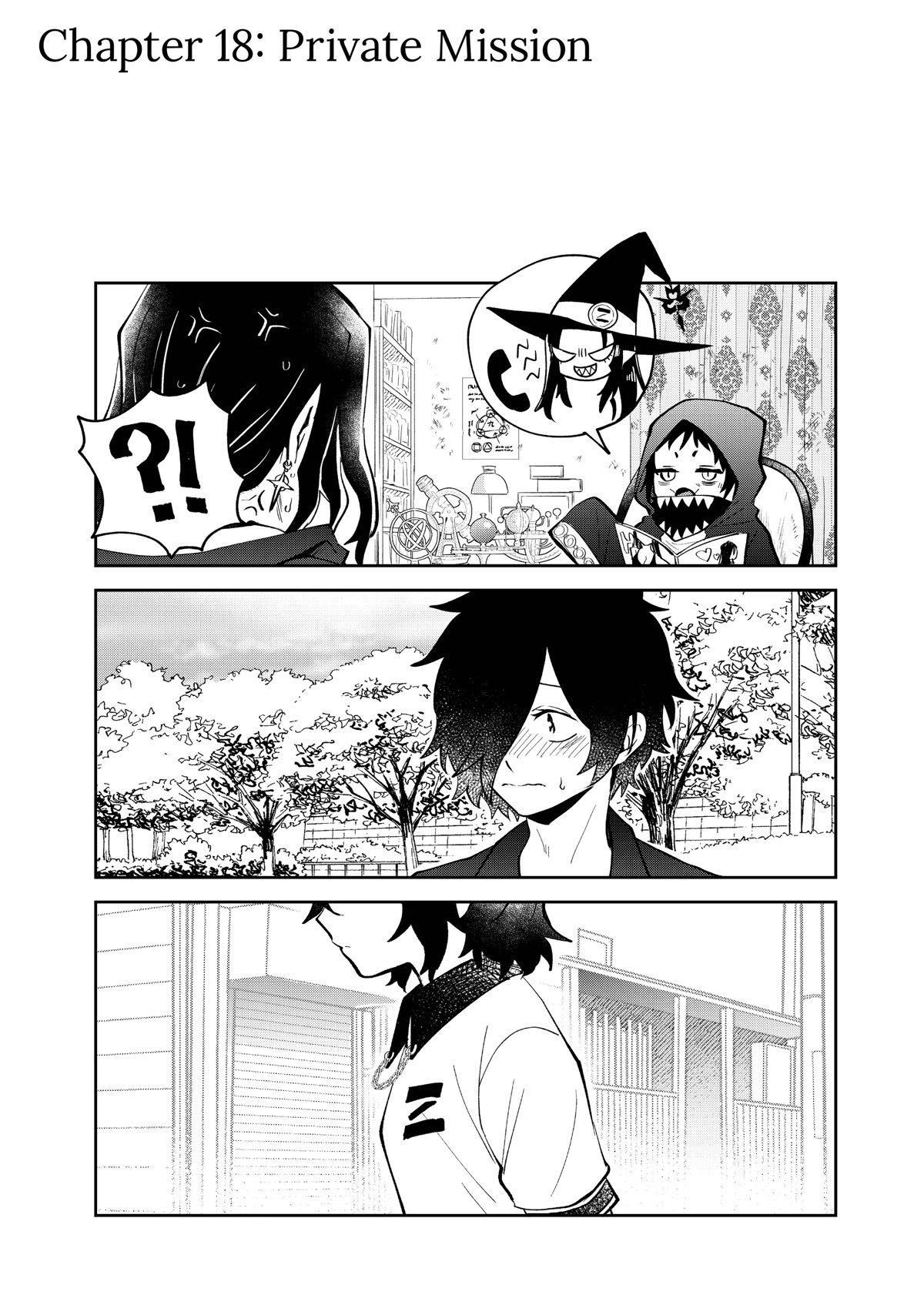 The Witch Controls Her Age and Magic With a Kiss Chapter 18 page 1 - Chapter 18