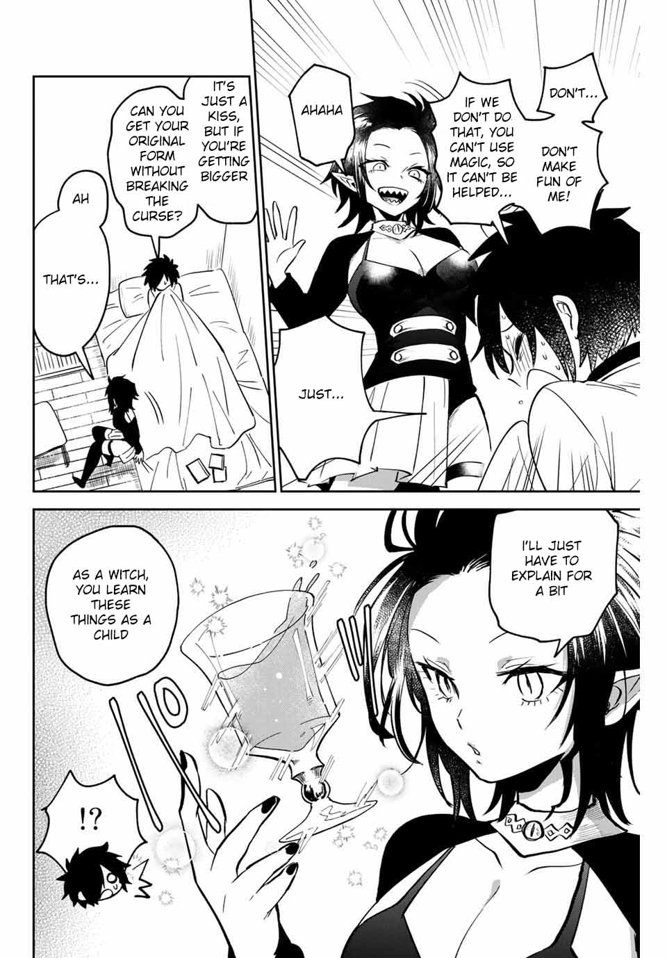The Witch Controls Her Age and Magic With a Kiss Chapter 2 page 13 - Chapter 2
