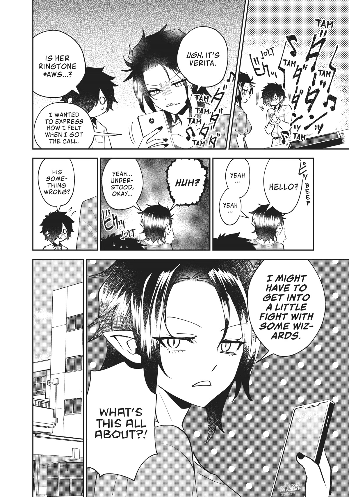 The Witch Controls Her Age and Magic With a Kiss Chapter 21 page 9 - Chapter 21