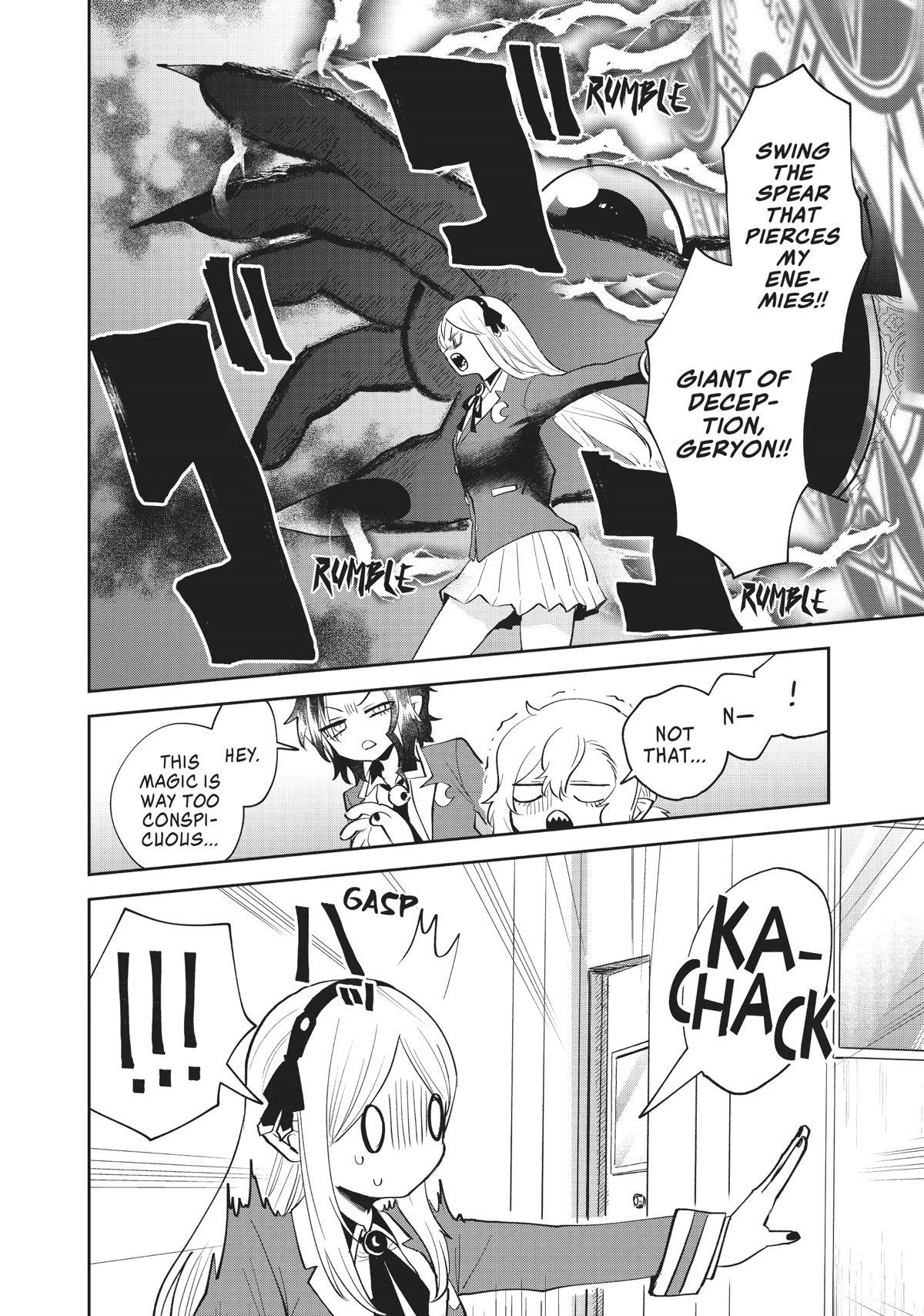 The Witch Controls Her Age and Magic With a Kiss Chapter 22 page 6 - Chapter 22