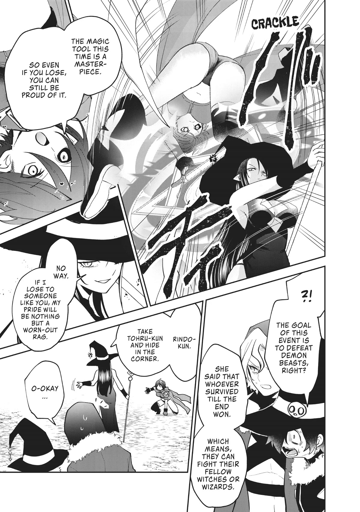 The Witch Controls Her Age and Magic With a Kiss Chapter 27 page 9 - Chapter 27