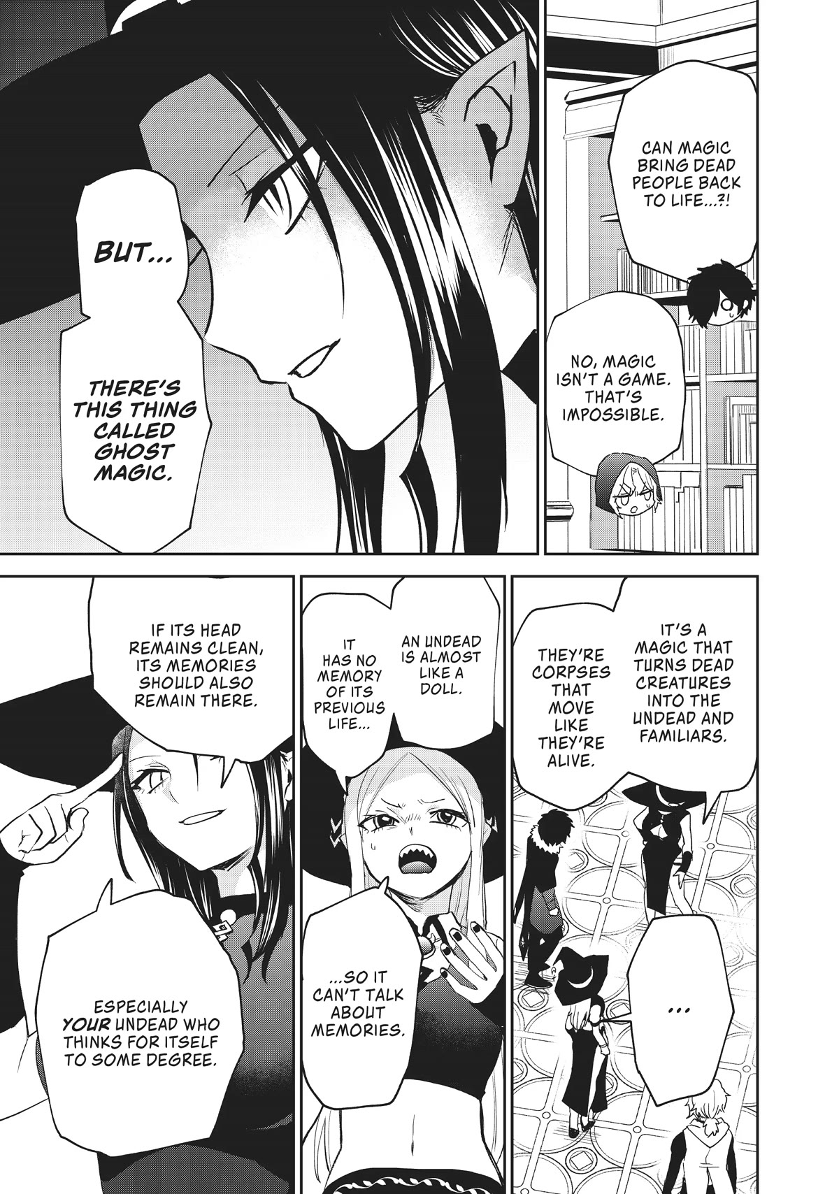 The Witch Controls Her Age and Magic With a Kiss Chapter 30 page 9 - Chapter 30