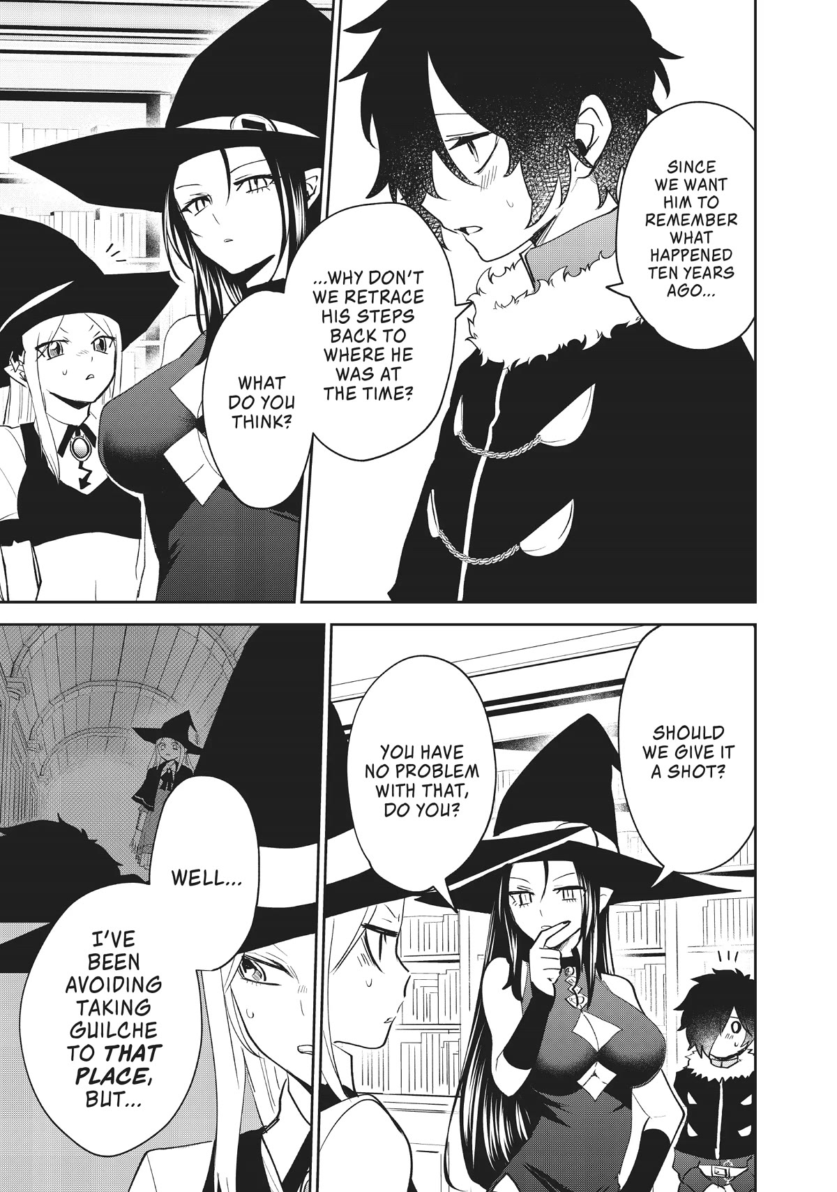 The Witch Controls Her Age and Magic With a Kiss Chapter 31 page 14 - Chapter 31