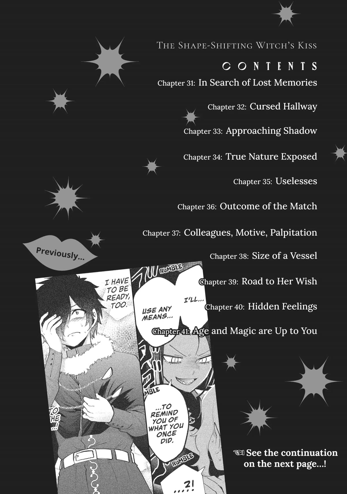 The Witch Controls Her Age and Magic With a Kiss Chapter 31 page 3 - Chapter 31