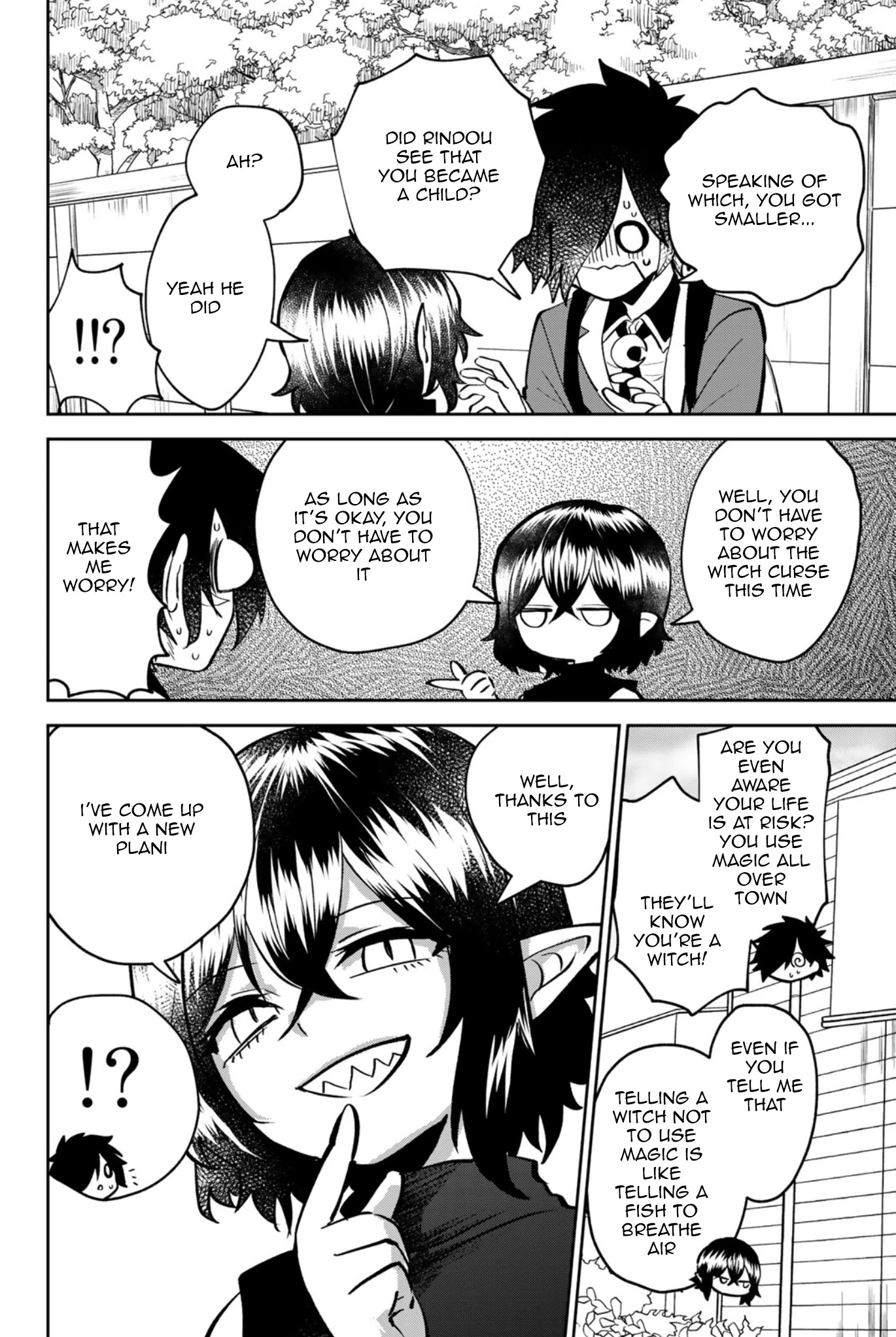The Witch Controls Her Age and Magic With a Kiss Chapter 4 page 5 - Chapter 4