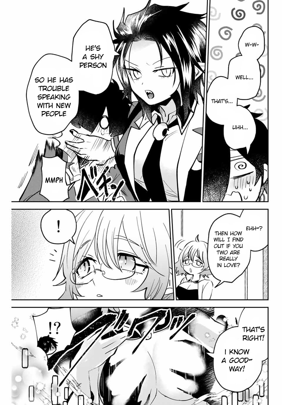 The Witch Controls Her Age and Magic With a Kiss Chapter 8 page 11 - Chapter 8: Let's Talk About Love