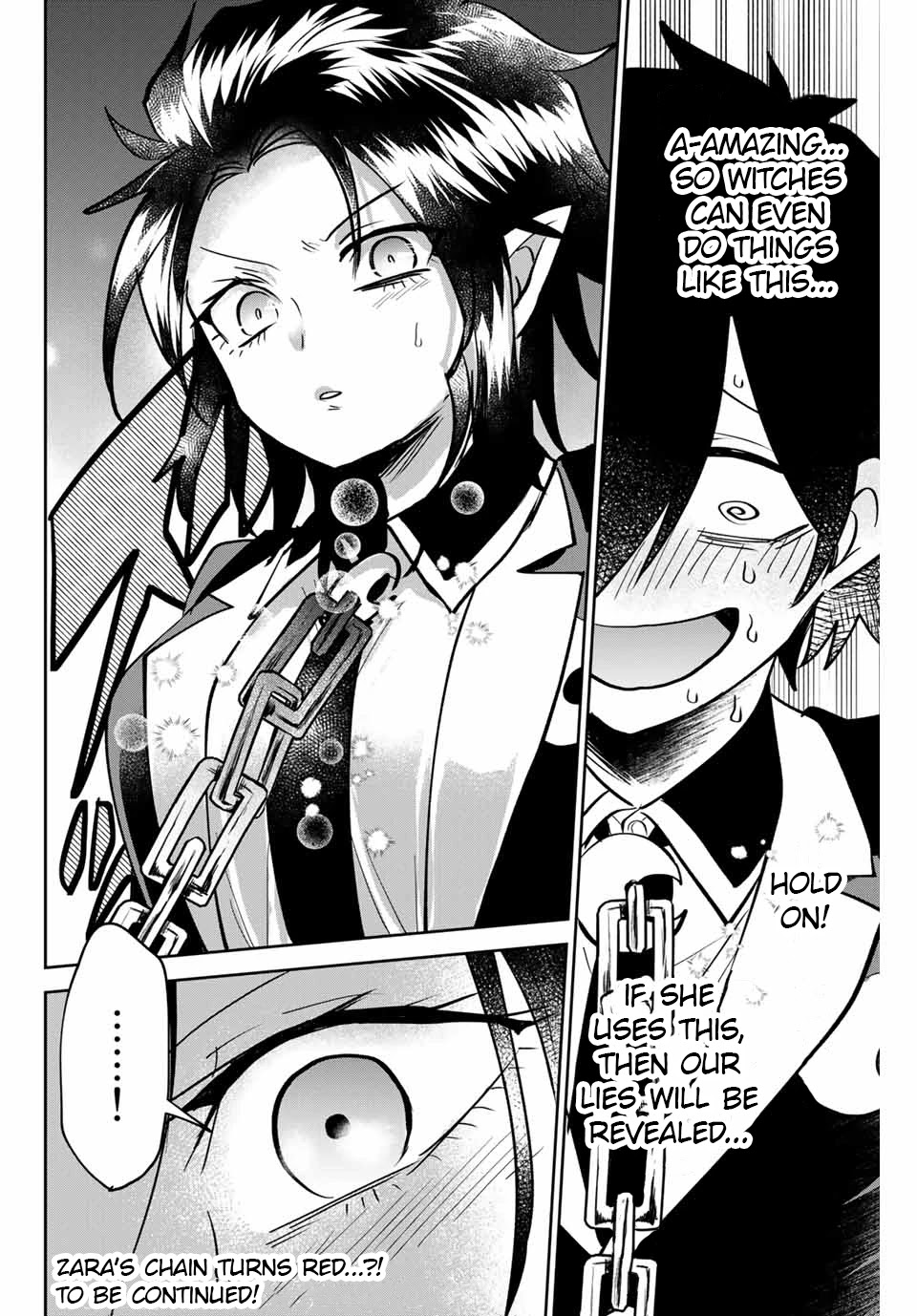 The Witch Controls Her Age and Magic With a Kiss Chapter 8 page 14 - Chapter 8: Let's Talk About Love